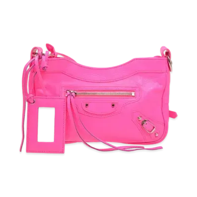 BALENCIAGA Handbag Lambskin "Pink"