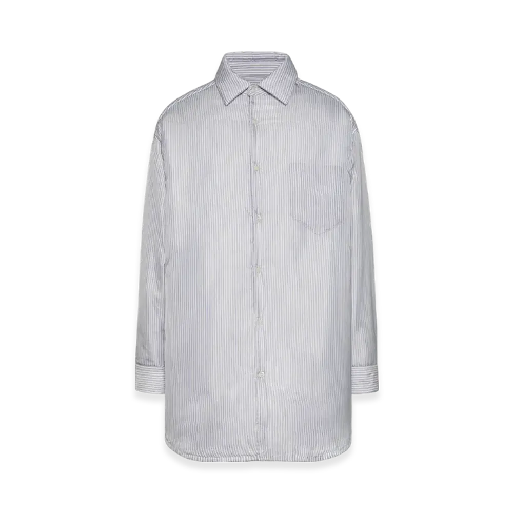 Maison Margiela Padded Stripe Shirt "Blue"