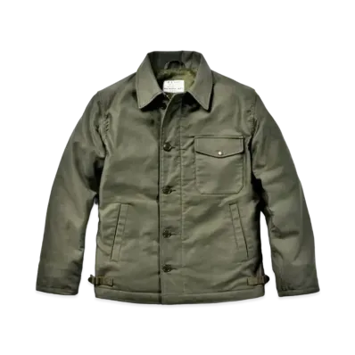 THE REAL McCOY'S U.S.N. A-2 Deck Jacket "Olive"