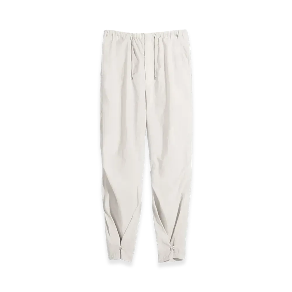 LEMAIRE Washed Technical Cotton Parachute Pants "Plaster"