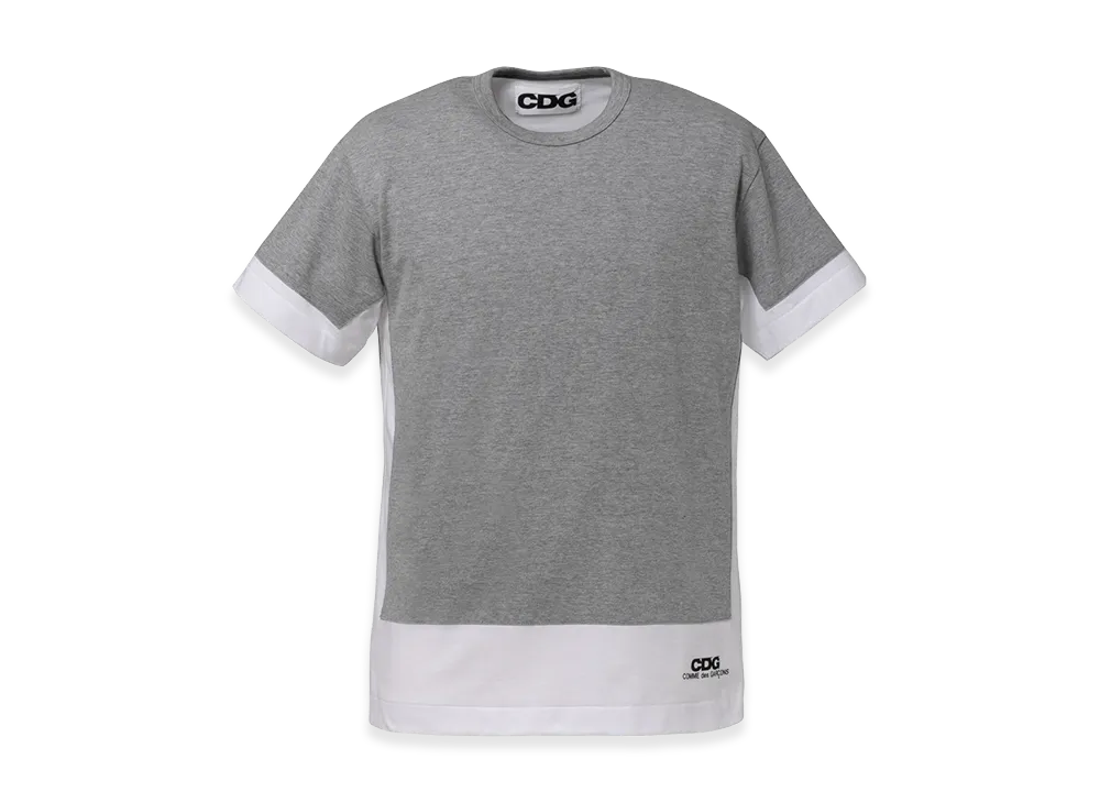 COMME des GARCONS CDG Dockig T-Shirt "White/Grey"