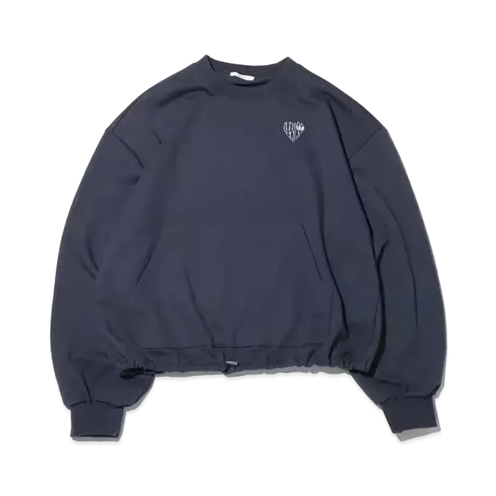 atmos pink Logo Sweat Tops "Navy"