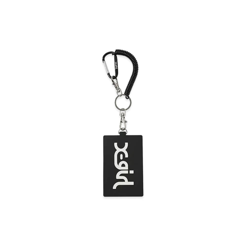 X-Girl Women's Mills Logo Rubber Pass Case "Black"