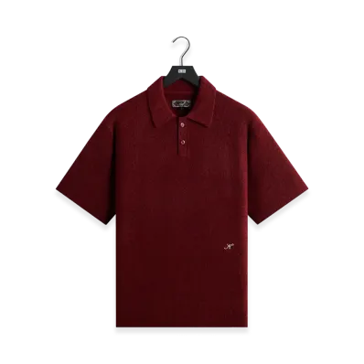 Kith Boucle Tobey Polo "Light Heather Grey"