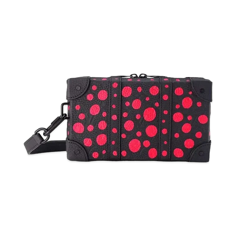Louis Vuitton x Yayoi Kusama Soft Trunk Wearable Wallet Taurillon Monogram Leather Infinity Dots "Noir"