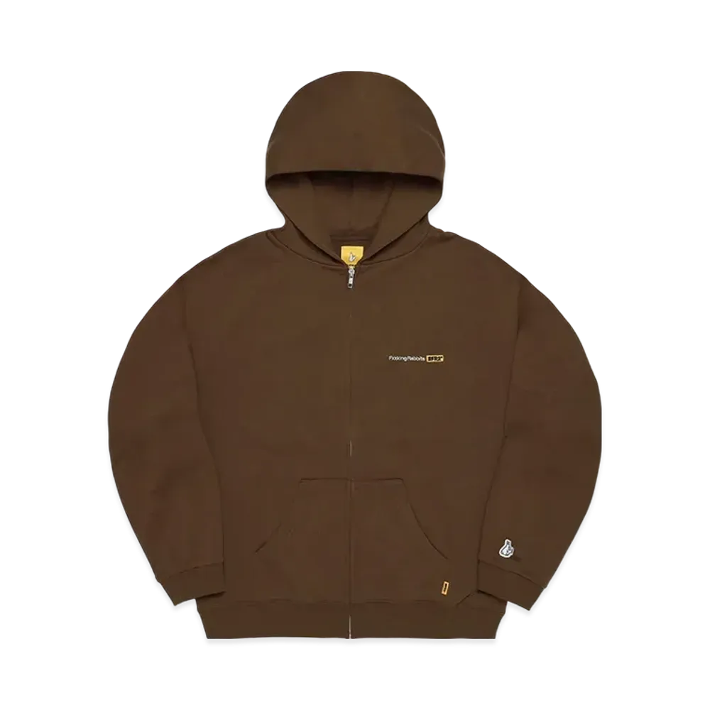 FR2 Relux Zip Up Hoodie "Brown"