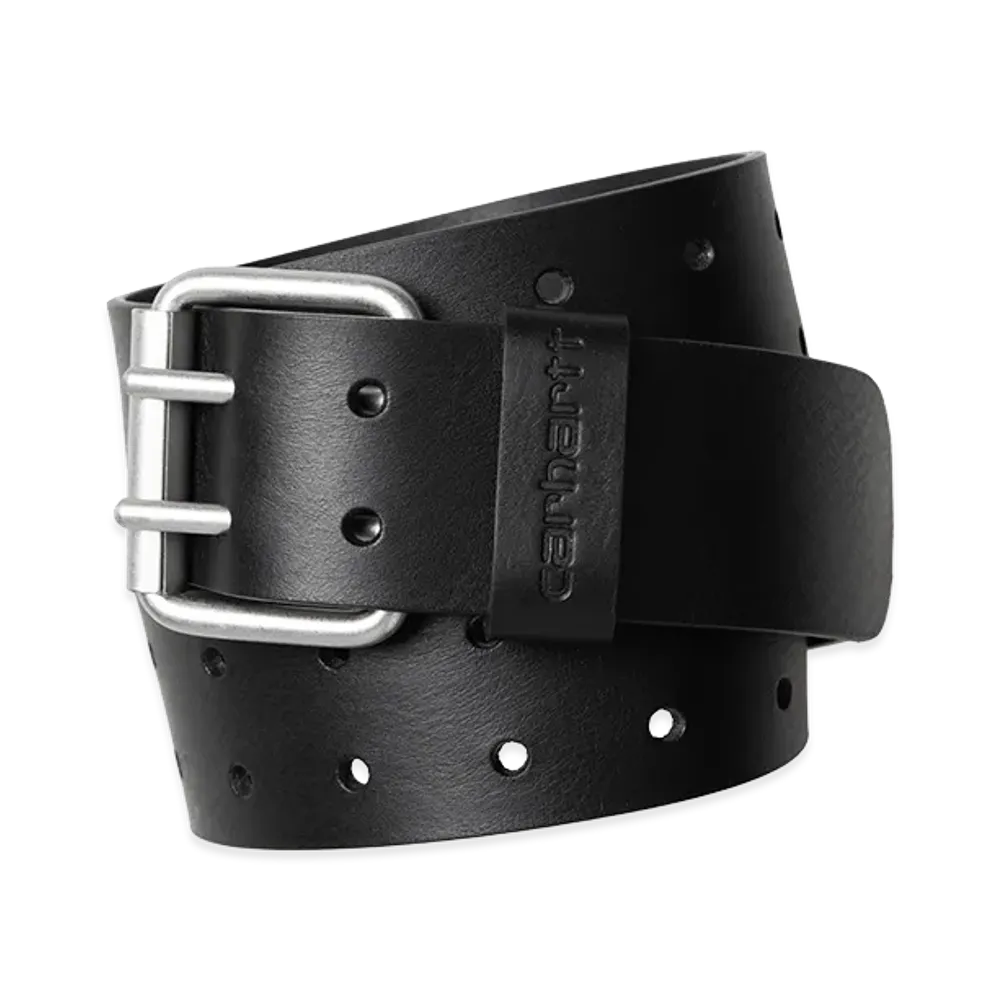 Carhartt WIP Double Script Belt "Black/Silver"