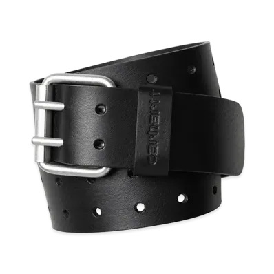 Carhartt WIP Double Script Belt "Black/Silver"