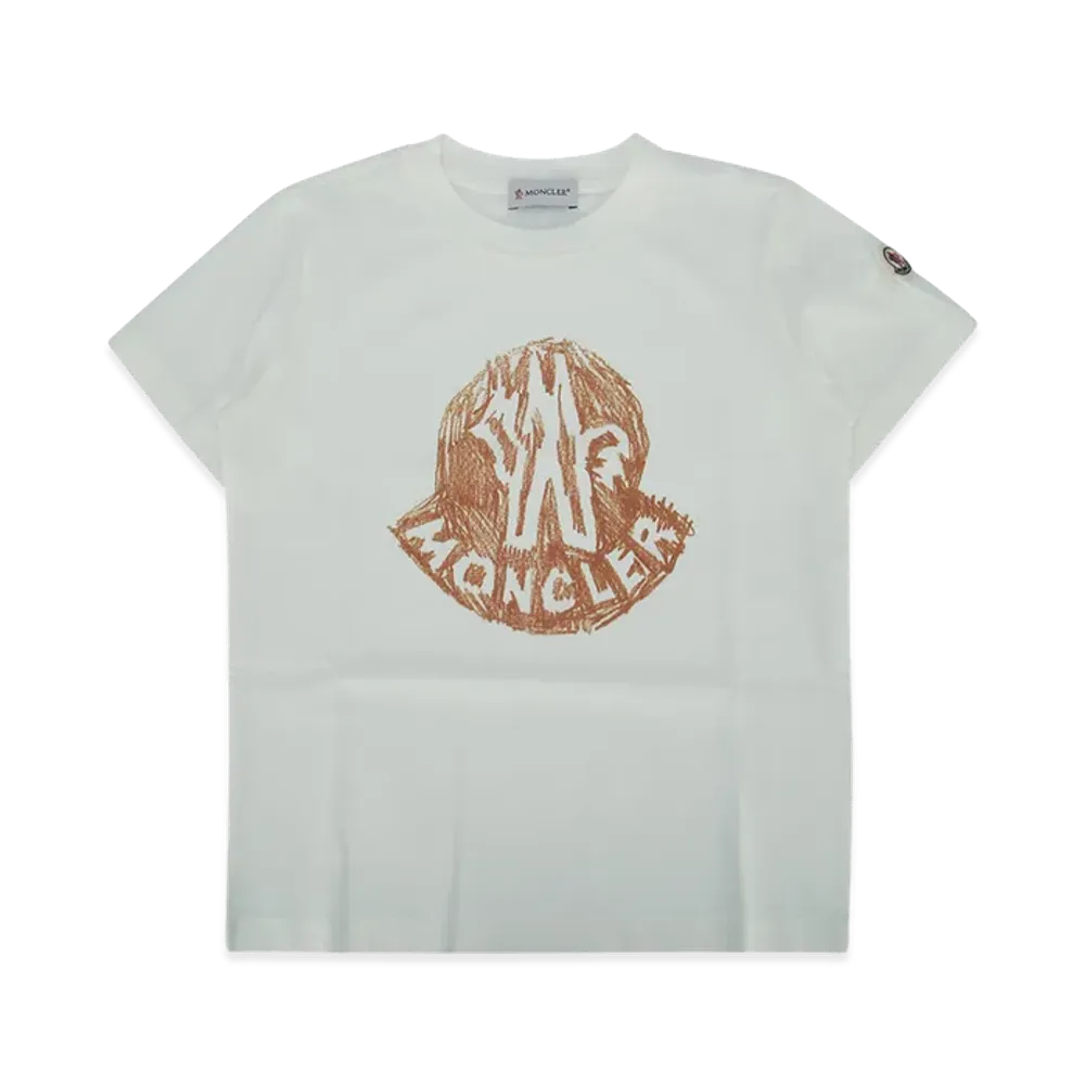 MONCLER Kids SS T-Shirt "White"