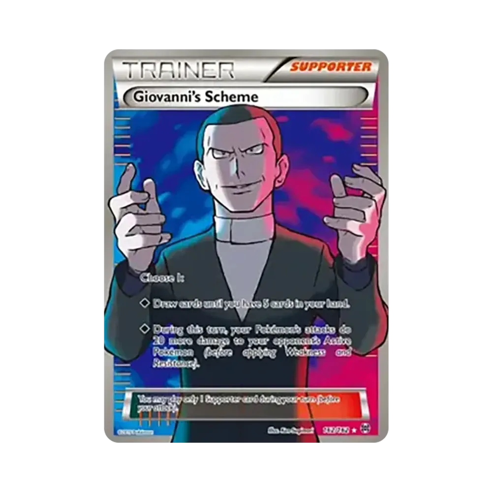 サカキの計画 UR [162/162]【英語版】(XY「ブレイクスルー」)