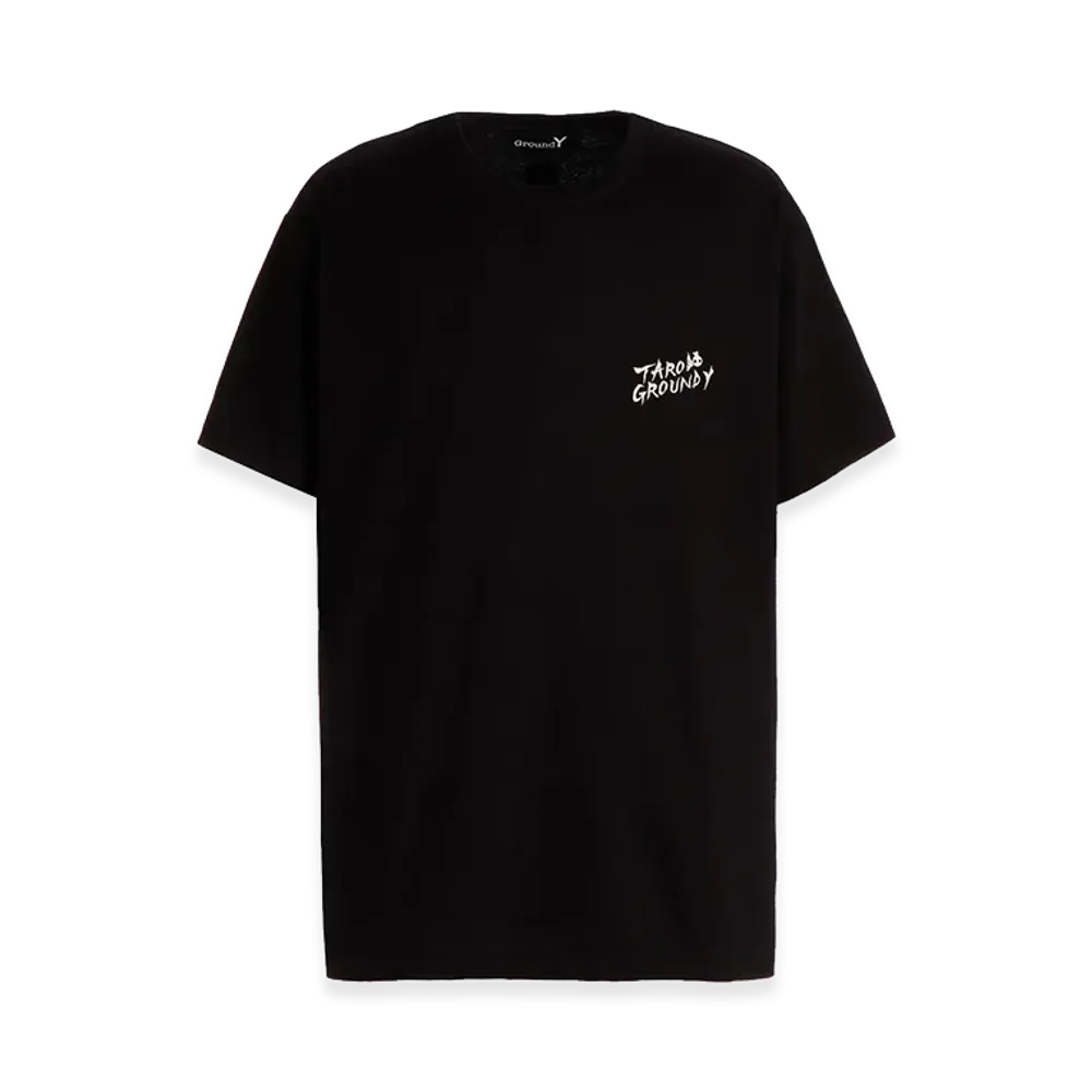 Ground Y x Taro Okamoto Graphic T-shirts "Merry Pole" "Black"