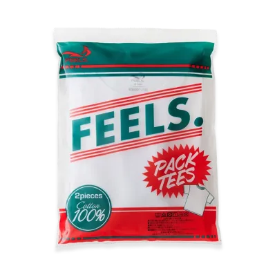 FEELS. Pack Tees 2Pieces "White"