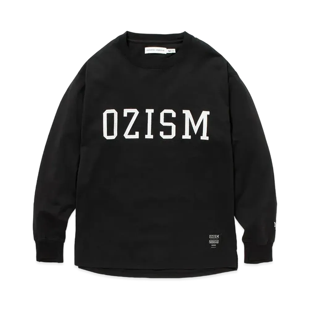 UNDERCOVER x nonnative OZISM Monk L/S Tee "OZISM" Cotton Jersey "Black"