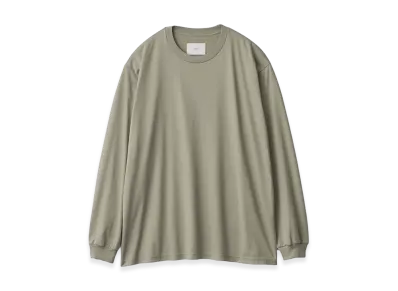 ssstein Suvin Cotton Basic LS Tee "Khaki"