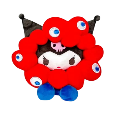 Sanrio -EXPO 2025 Osaka, Kansai Sanrio Characters- Myaku-Myaku Narikiri Plush M Kuromi