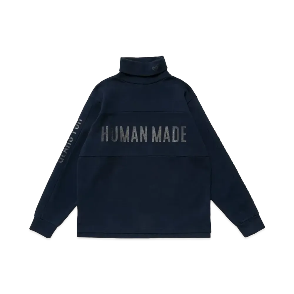 HUMAN MADE TURTLENECK LONG-T "Navy"