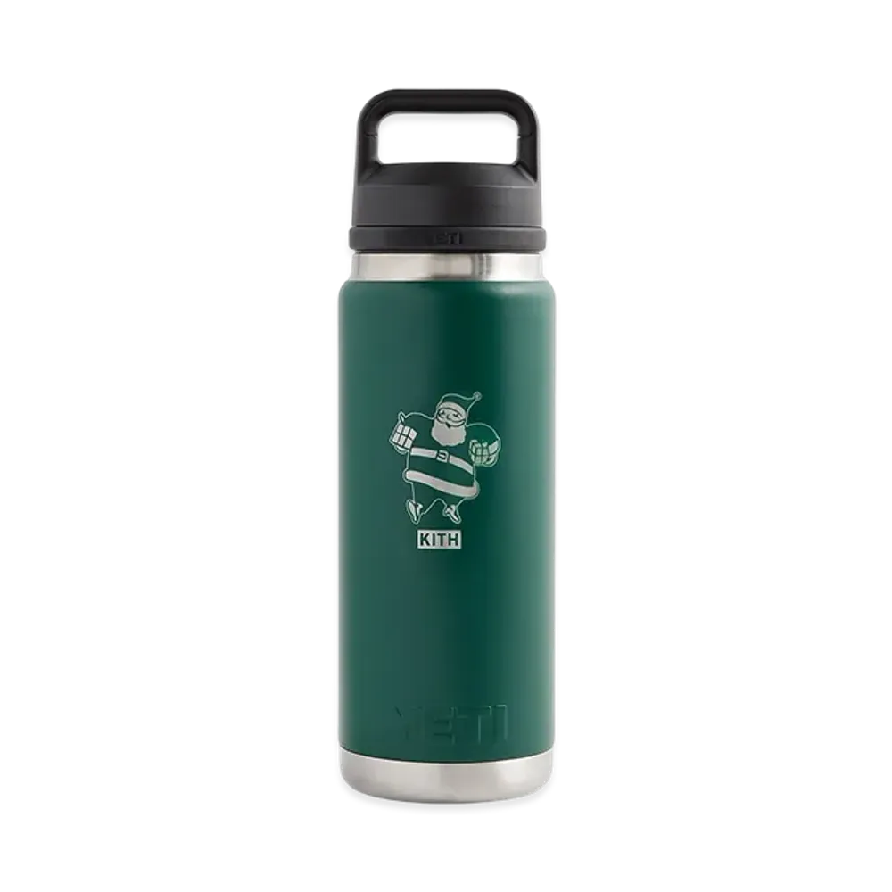 Kithmas for YETI Rambler 26oz. Water Bottle "Green"