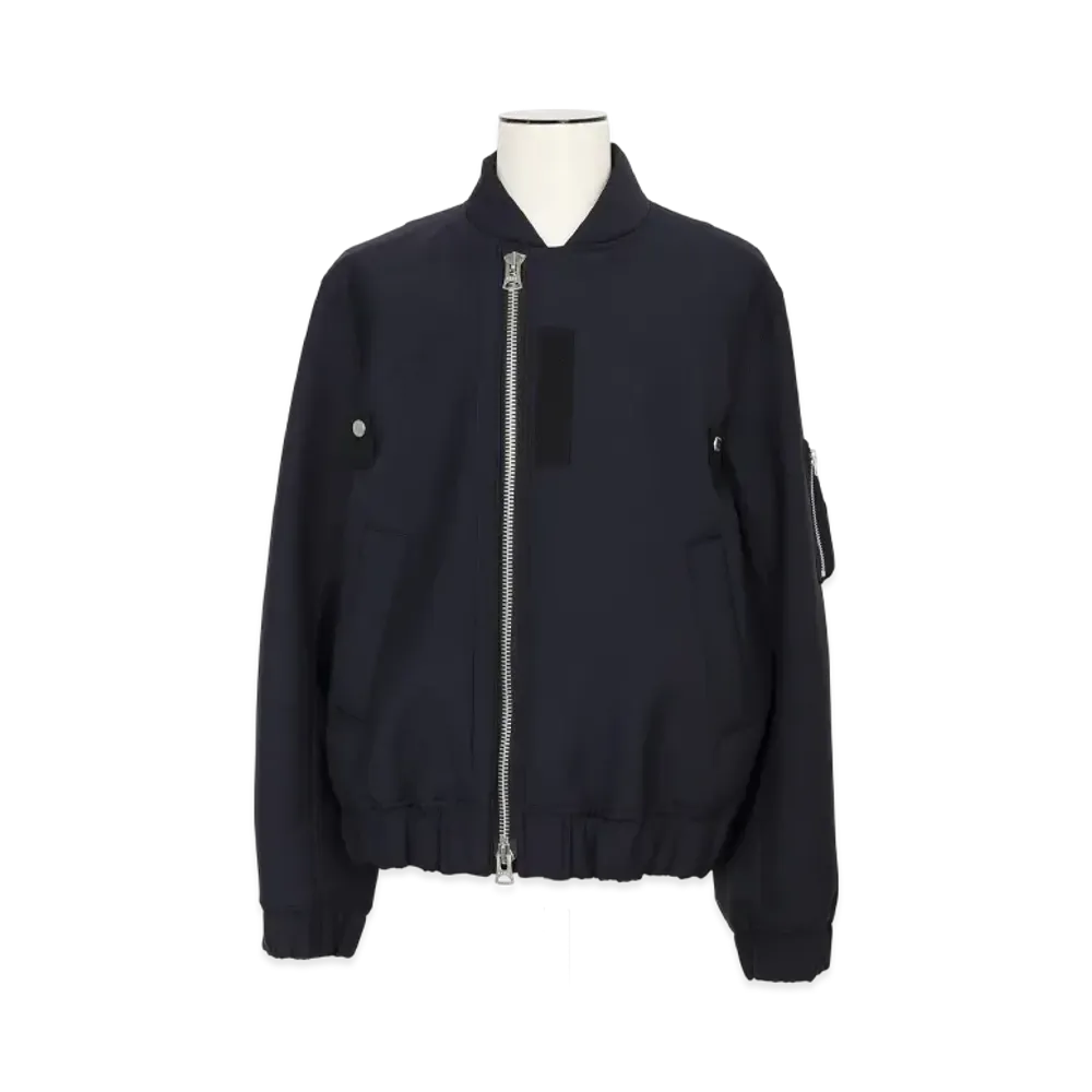 sacai Suiting Blouson "Navy"