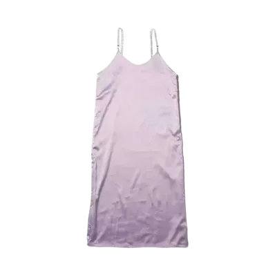 atmos pink Lame Chain Camisole Dress "Pink"