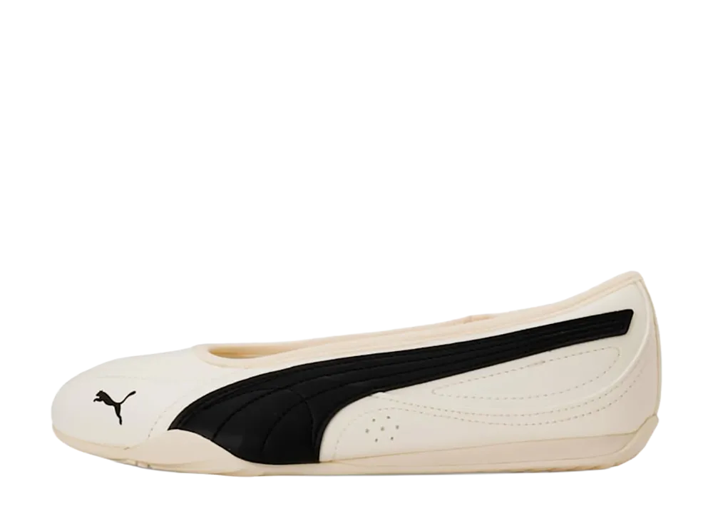 Puma Women's Catch Soleil Ballerina "Warm White/PUMA Black"