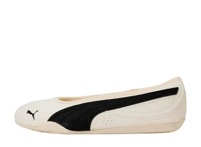Puma Women's Catch Soleil Ballerina "Warm White/PUMA Black"