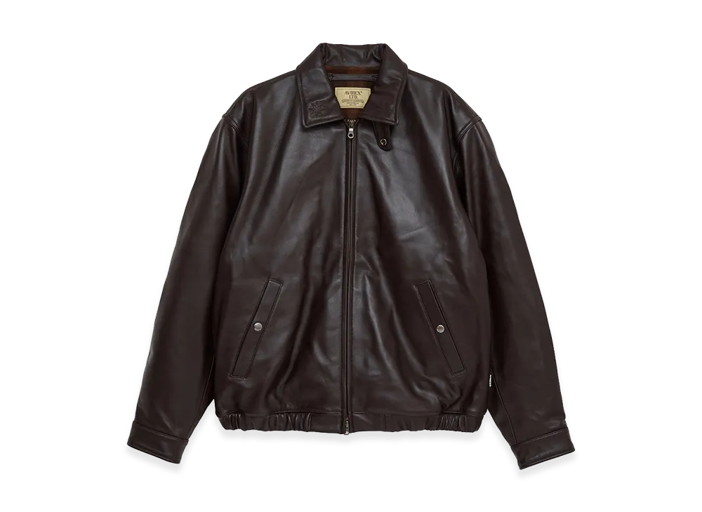 GDC x AVIREX Leather Swingtop "Brown"