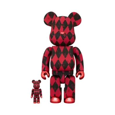 MEDICOM TOY "BEARBRICK" -MCM- HARLEY QUINN 100% & 400%