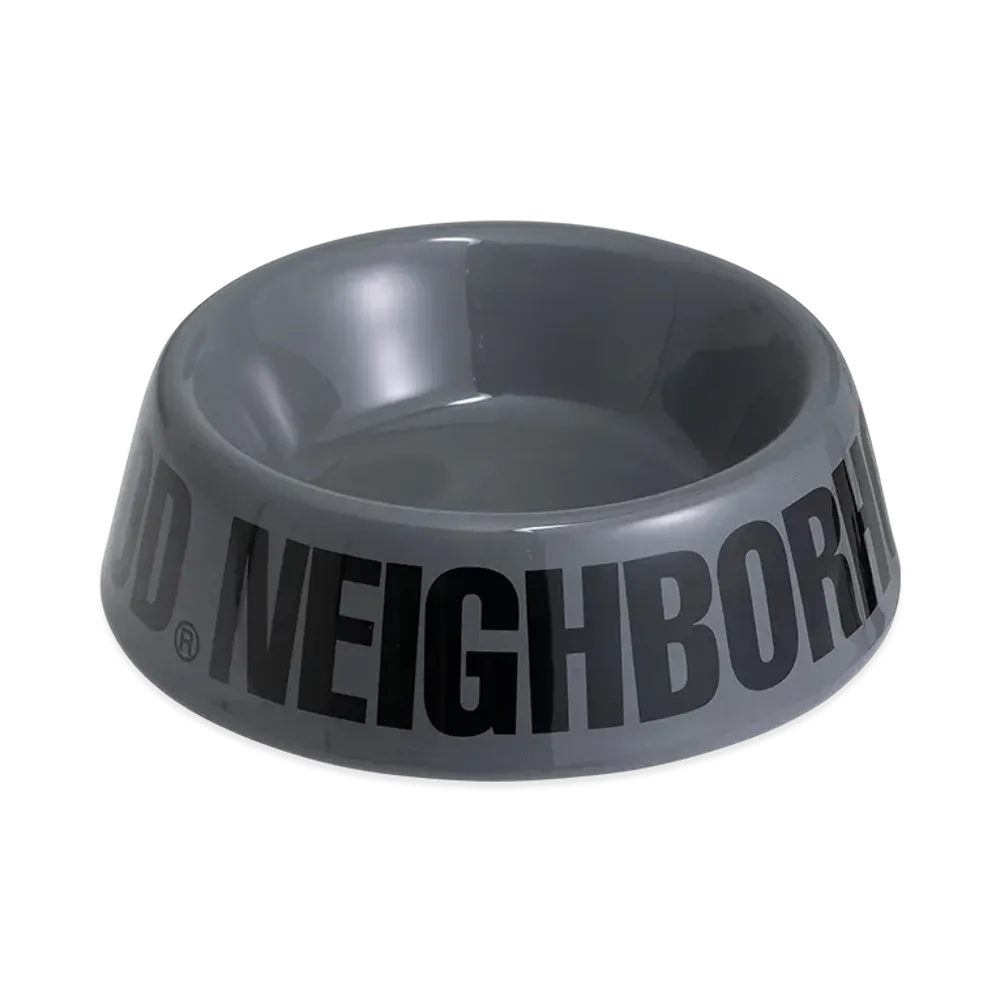 NEIGHBORHOOD CI Dog Bowl "Gray"