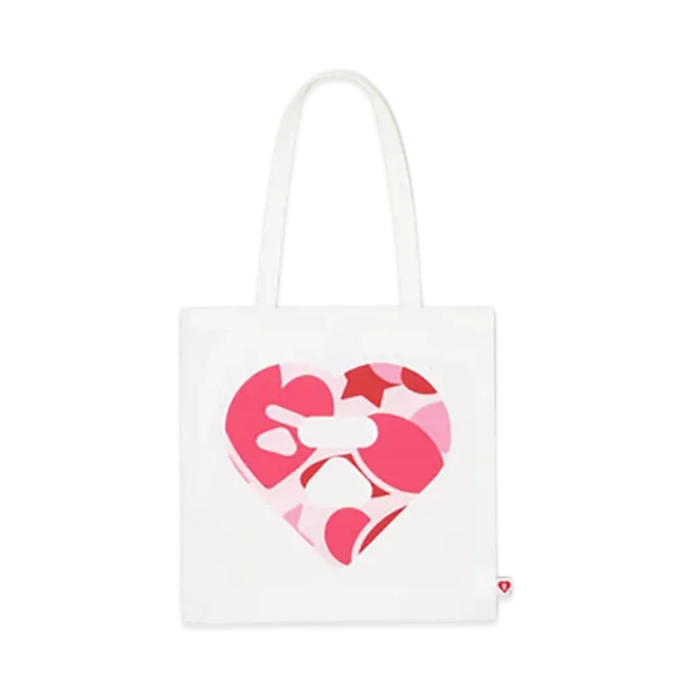 A BATHING APE APEE Apee Tote Bag #2 "Ivory"