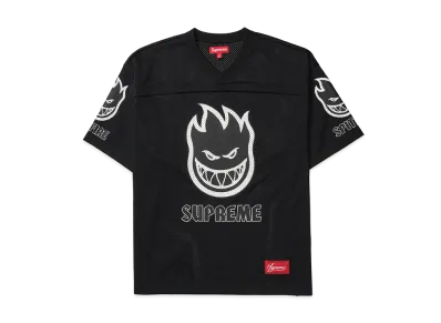 Supreme x Spitfire Football Jersey "Black"