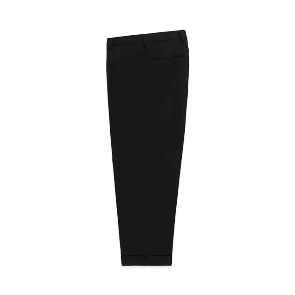 WACKO MARIA x DORMEUIL / Double Pleated Trousers "Black"