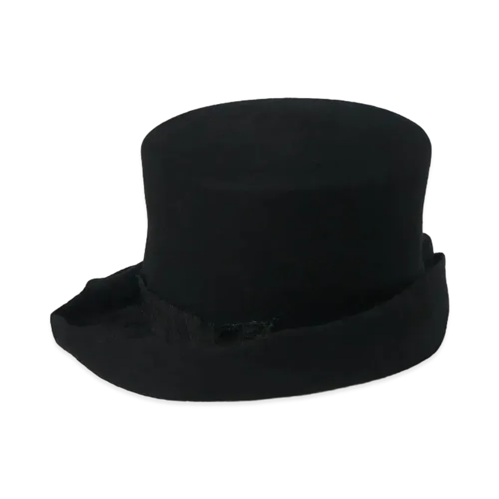 Yohji Yamamoto Pour Homme WOOL SILK HAT "Black"
