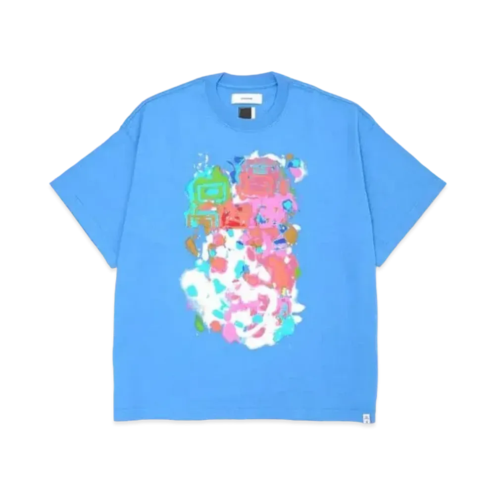 FACETASM Spraypaint Big Tee "Light Blue"