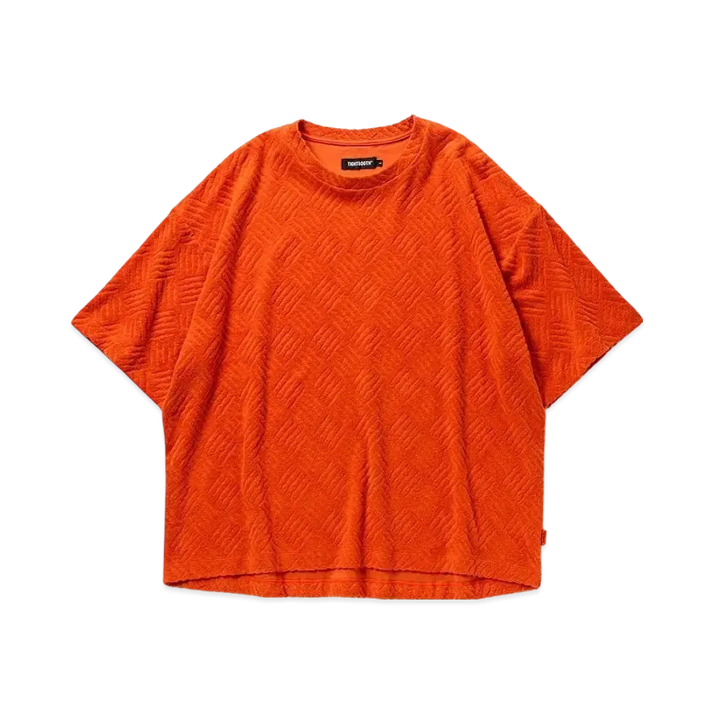 TIGHTBOOTH Checker Plate S/S T-Shirt "Orange"