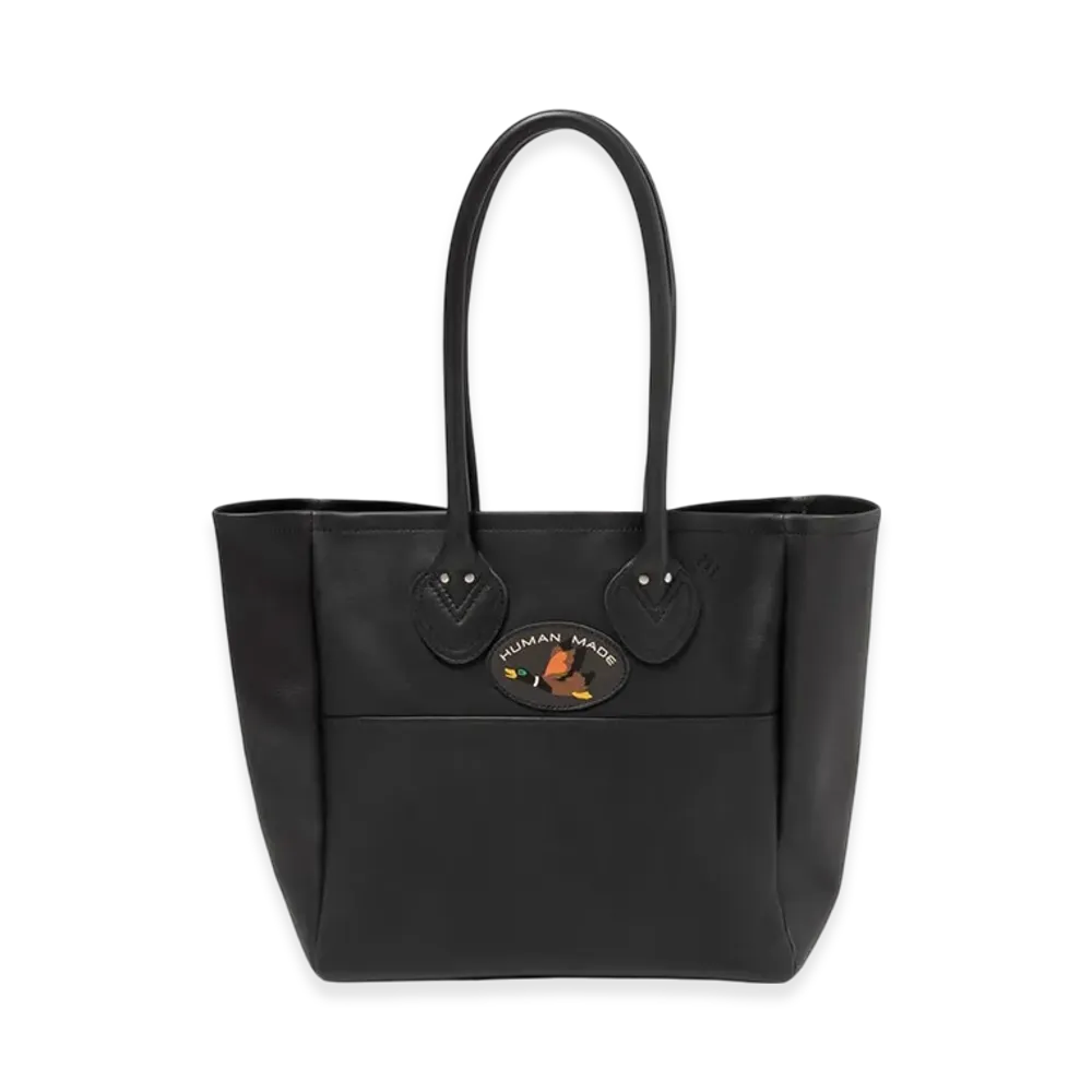 HUMAN MADE Leather Tote "Black"