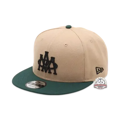 NEW ERA x atmos 9Fifty Snap Back "Camel"