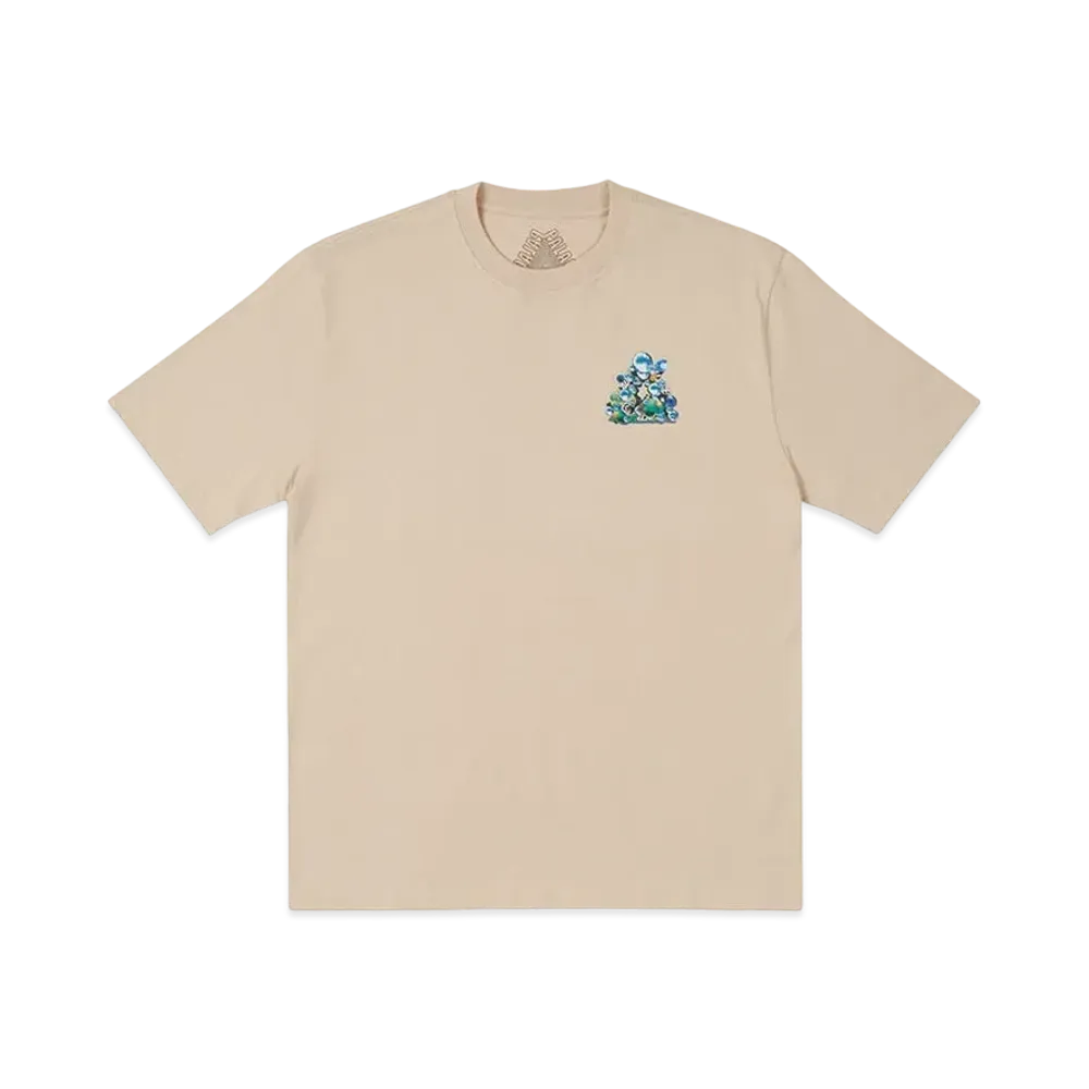 PALACE BUBBLING T-SHIRT "Mushroom"