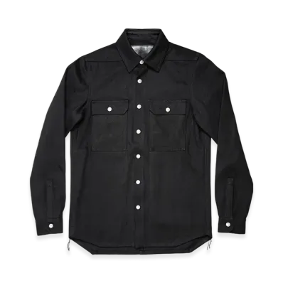 Rick Owens DRKSHDW Denim Outershirt "Black"