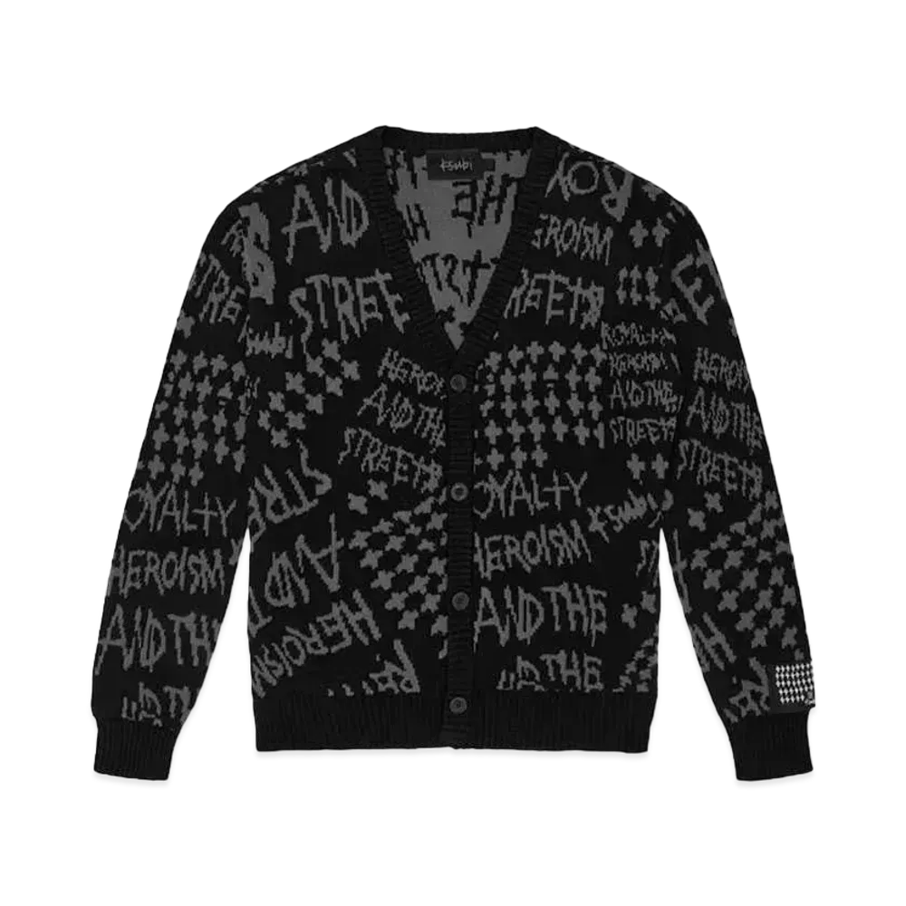 KSUBI Heroism Cardigan Black "Black"