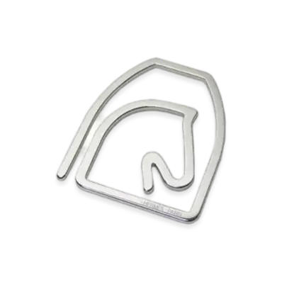 Hermes Equestre Money Clip "Silver"