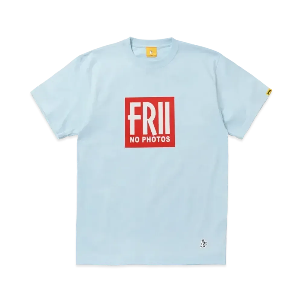 FR2 No Photos Box Logo T-Shirt "Light Blue"