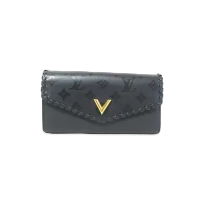 Louis Vuitton Very Wallet Monogram Glase "Noir"