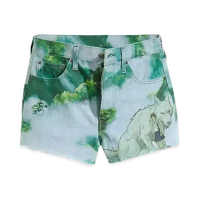 Levi's x Princess Mononoke 501 Shorts "Medium Wash"