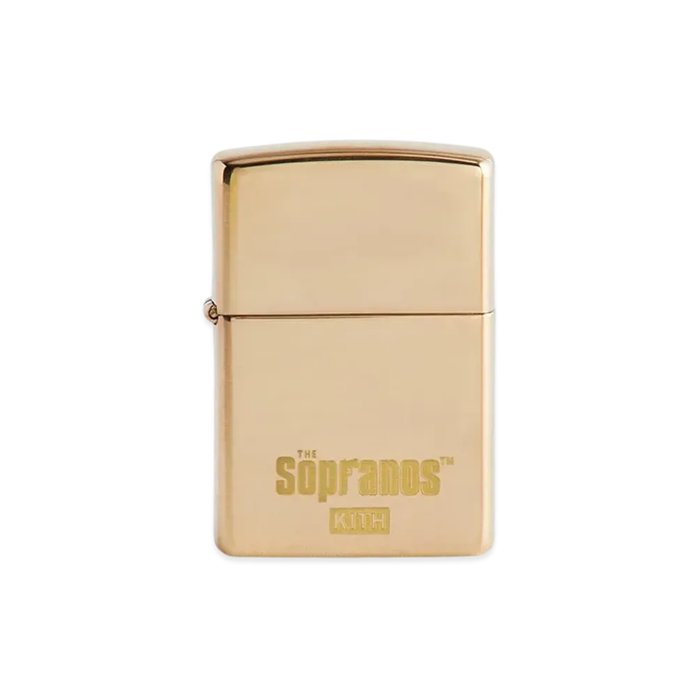 Kith x The Sopranos Zippo Lighter "Gold"