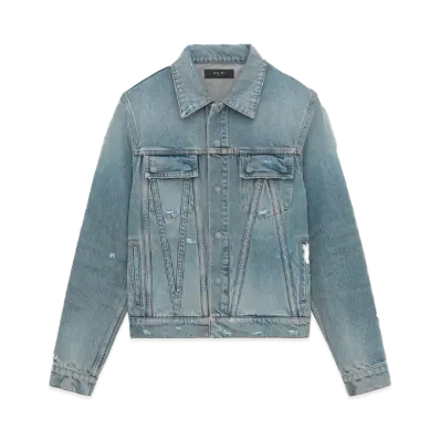 AMIRI MA Trucker Jacket "Antique Indigo"