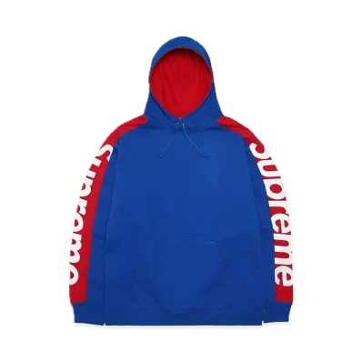 Supreme Sideline Hooded Sweatshirt "Blue"