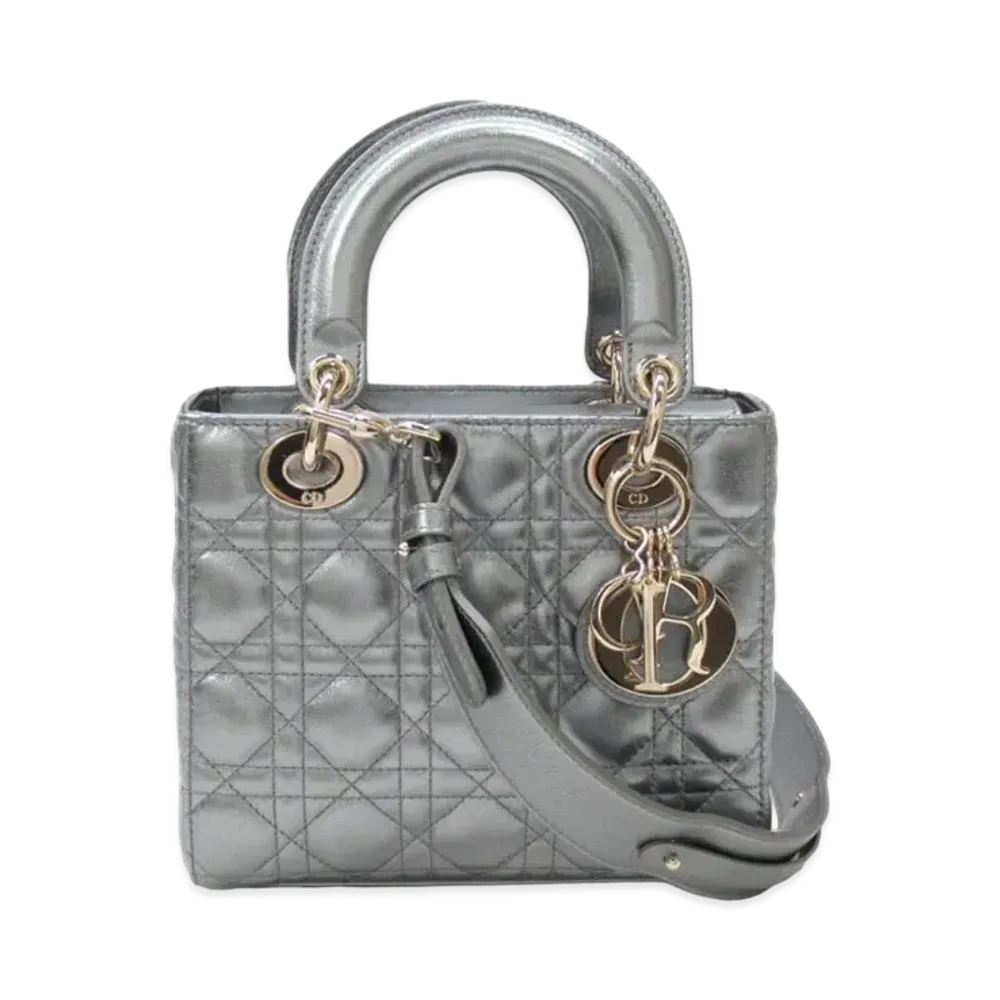 Dior Lady Dior My ABC Dior Bag "Silver"
