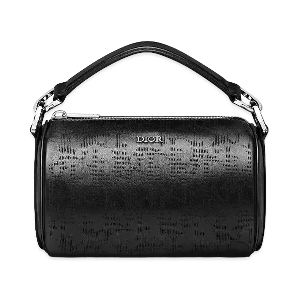 Dior Roller Mini Messenger Bag Dior Oblique Galaxy Leather "Black"