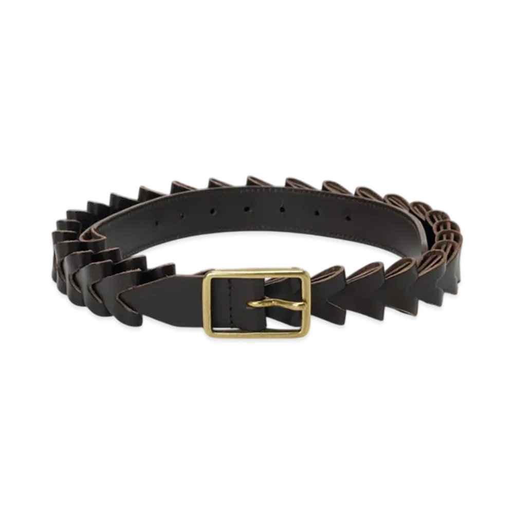 Hender Scheme Construct Belt "Dark Brown"