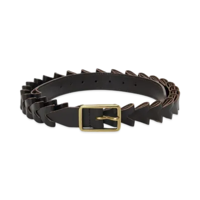 Hender Scheme Construct Belt "Dark Brown"